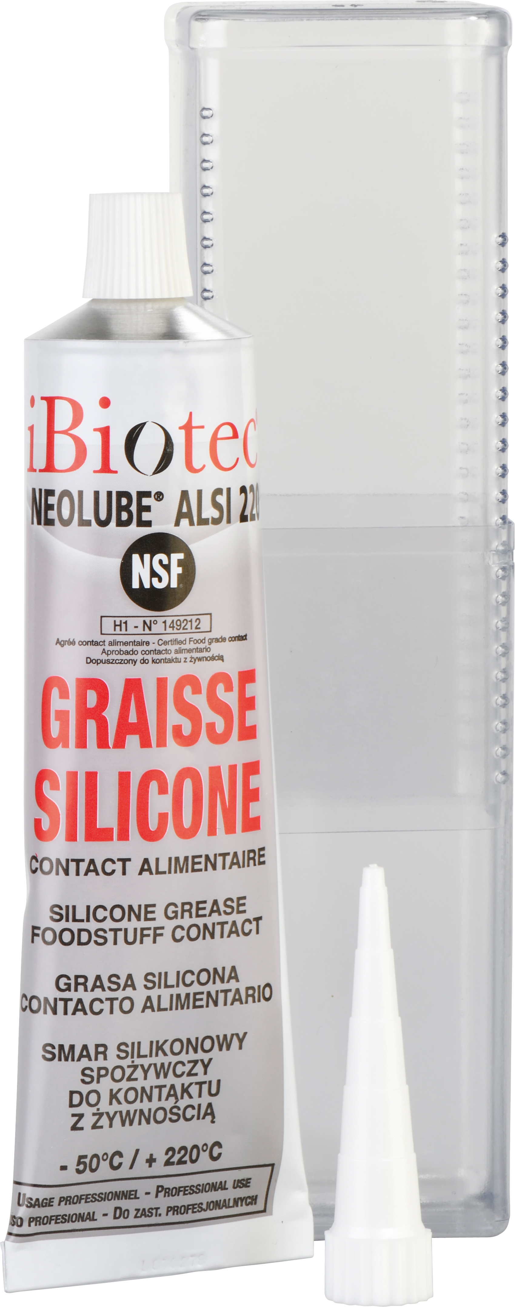 graisse spéciale joints et robinets, agréée NSF H1 et Contact eau potable. Très basses températures. Anti-calcaire. Equipements amovibles reperables ou detectables. HACCP BRC8 IFS. graisse 100 % silicone, pour entretien des joints elastomeres, alimentaire, contact eau potable, isolante, anti calcaire. tres basse temperature. graisse silicone contact alimentaire, graisse contact alimentaire,  graisse qualite alimentaire, graisse robinet, graisse plomberie, graisse pour eau potable, graisse isolante, graisse basse temperature, graisse pour joints, graisse technique, graisse industrielle, tube graisse silicone. graisse silicone plongée. graisse silicone caisson étanche. graisse silicone joint phare. fournisseurs graisses techniques. fournisseurs graisses industrielles. fournisseurs lubrifiants industriels. fabricants graisses techniques. fabricants graisses industrielles. fabricants lubrifiants industriels. graisse silicone aerosol. Aerosols techniques. Aerosols maintenance. Fournisseurs aérosols. Fabricants aérosols. Graisse au silicone. Graisse silicone élastomères. Graisse silicone caoutchoucs. Fabricants graisse silicone. Fournisseurs graisse silicone. Graisse silicone en spray. Graisse silicone en bombe. Produit maintenance industrielle. aérosol maintenance. gaz aerosol. propulseur aerosol